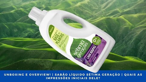 Sabão Líquido Lava Roupas Sétima Geração Lavanda 3 litros - Será que lava bem? | Geekmedia