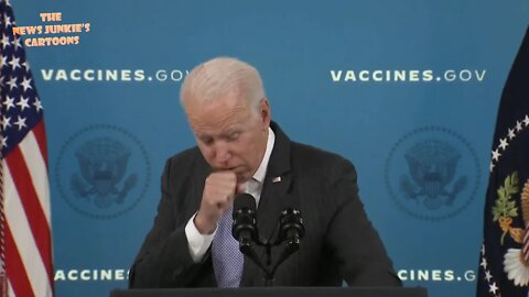 Biden coughs: "I swallowed wrong…"