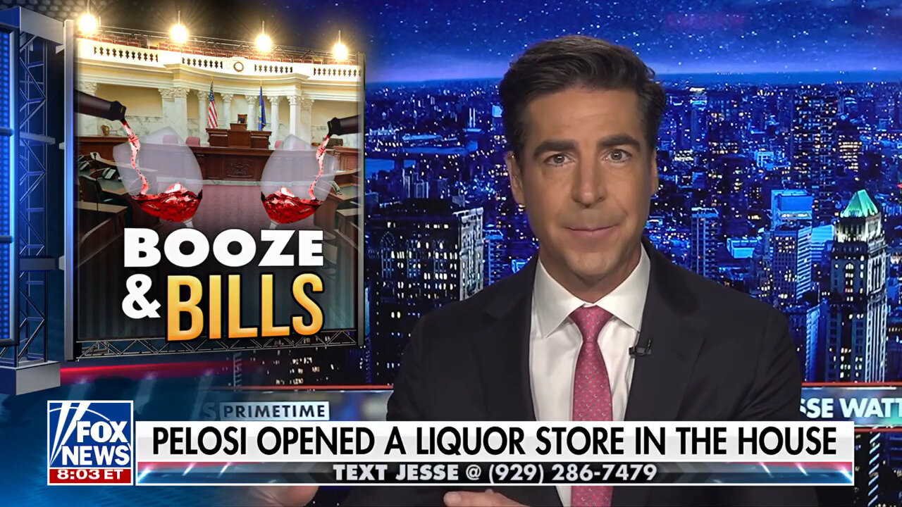 Jesse Watters: The Federal Government Is Bloated, Lazy And Drunk In A Bubble Bath