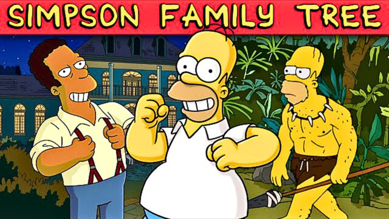 The Complete Simpsons Family Tree
