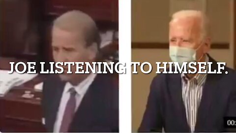 Joe Biden Listening To Himself Is Savage.