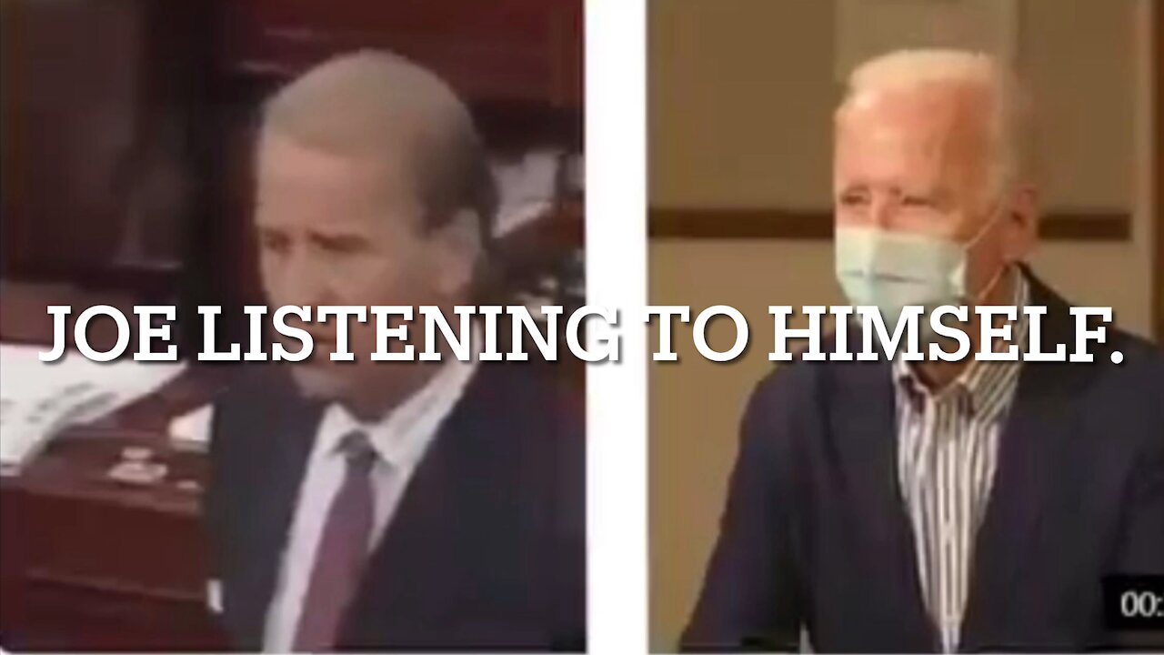 Joe Biden Listening To Himself Is Savage.