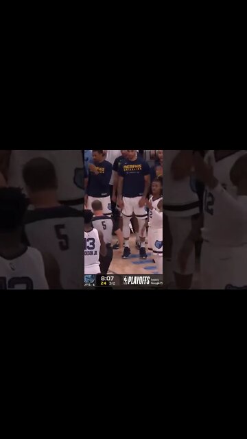 Steph with the 4 point play!