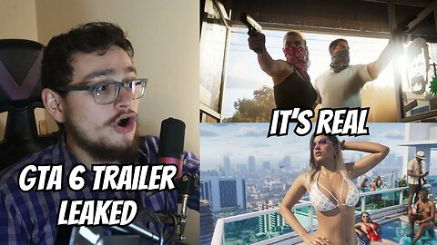 THE GTA 6 TRAILER LEAKED | Reaction