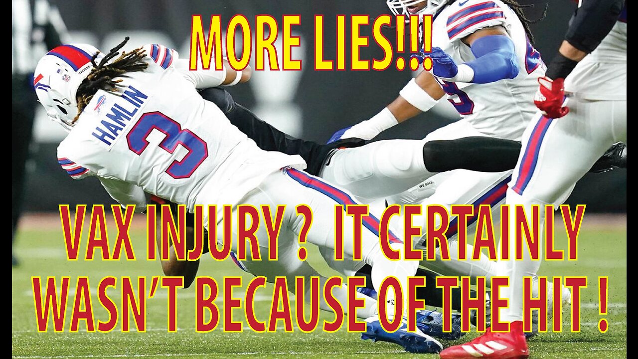 Damar Hamlin Goes Into Cardiac Arrest & Still Pharma Shills Lie About the Cause