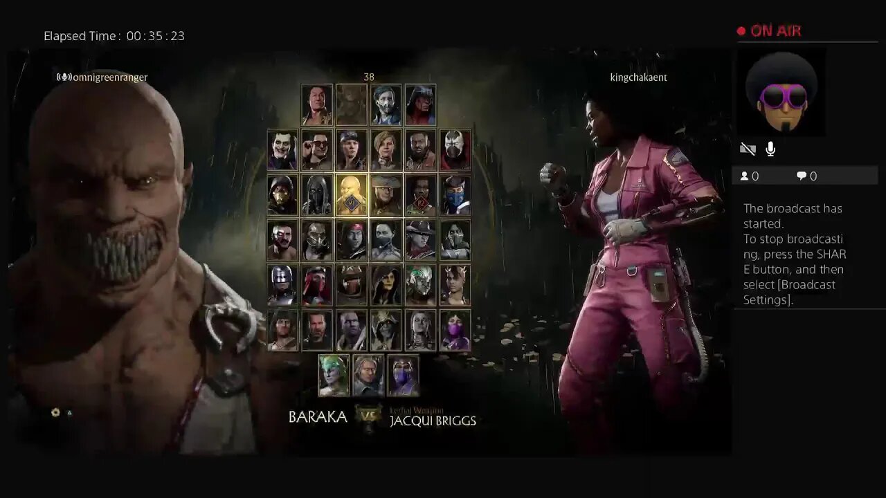 kingchakaent's Live PS4 Broadcast