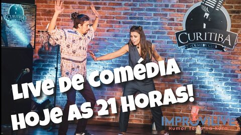 SHOW DE COMÉDIA ONLINE - Improvilive #19 - Jogos de Improviso