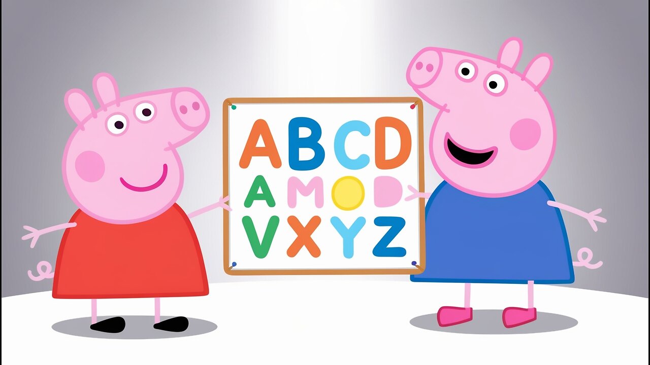 learn ABC Song with PEPPAPIG