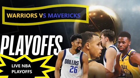 Golden State Warriors At Dallas Mavericks Live NBA Playoffs