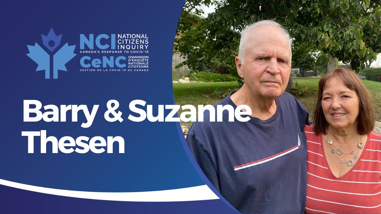Barry and Suzanne Thesen - Apr 21, 2023 - Saskatoon, Saskatchewan