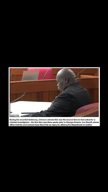 “Environmental Specialist Kenny Johnson Dies Right After Testifying Against GA BioLab that explodes in late Sept. 👀