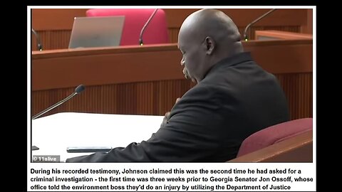 “Environmental Specialist Kenny Johnson Dies Right After Testifying Against GA BioLab that explodes in late Sept. 👀