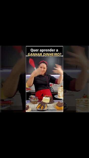 Quer aprender a GANHAR MUITO DINHEIRO com a venda de Bolos e Tortas??? #Shorts