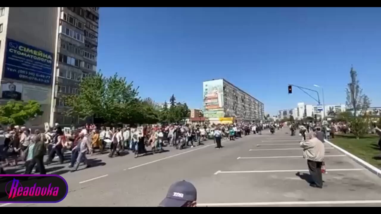 Victory Day in Zaporozhye, liberated by the Russian army in the first days of the special operation