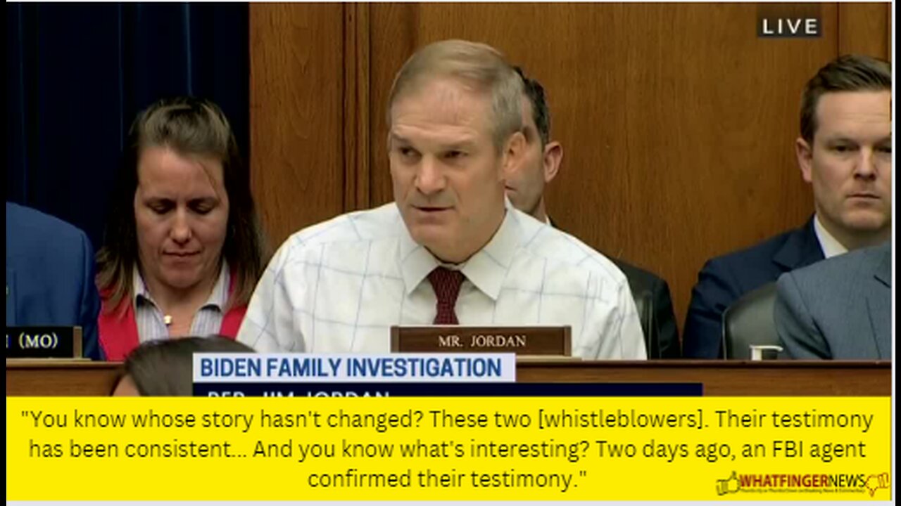 You know whose story hasn't changed? These two [whistleblowers].