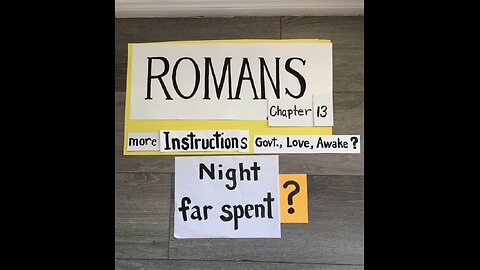 Romans Chapter 13 - Marianne Manley