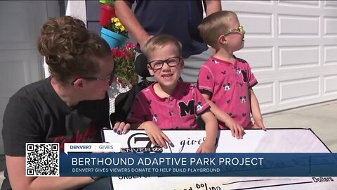 Denver7 Gives donations help Berthoud family towards goal of building accessible park