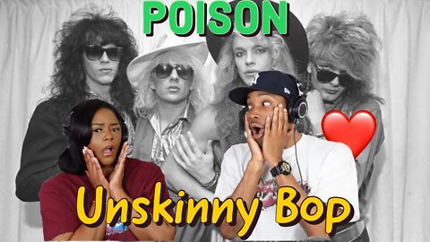 First time hearing Poison "Unskinny Bop" Reaction | Asia and BJ