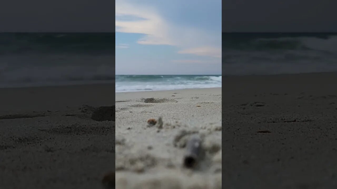 Beach before a storm