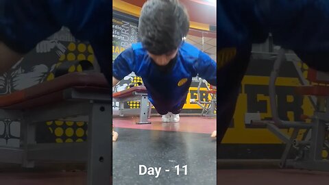 Day - 11 | #workout #gym #dubai #gymworkout #pushup #pushupchallenge