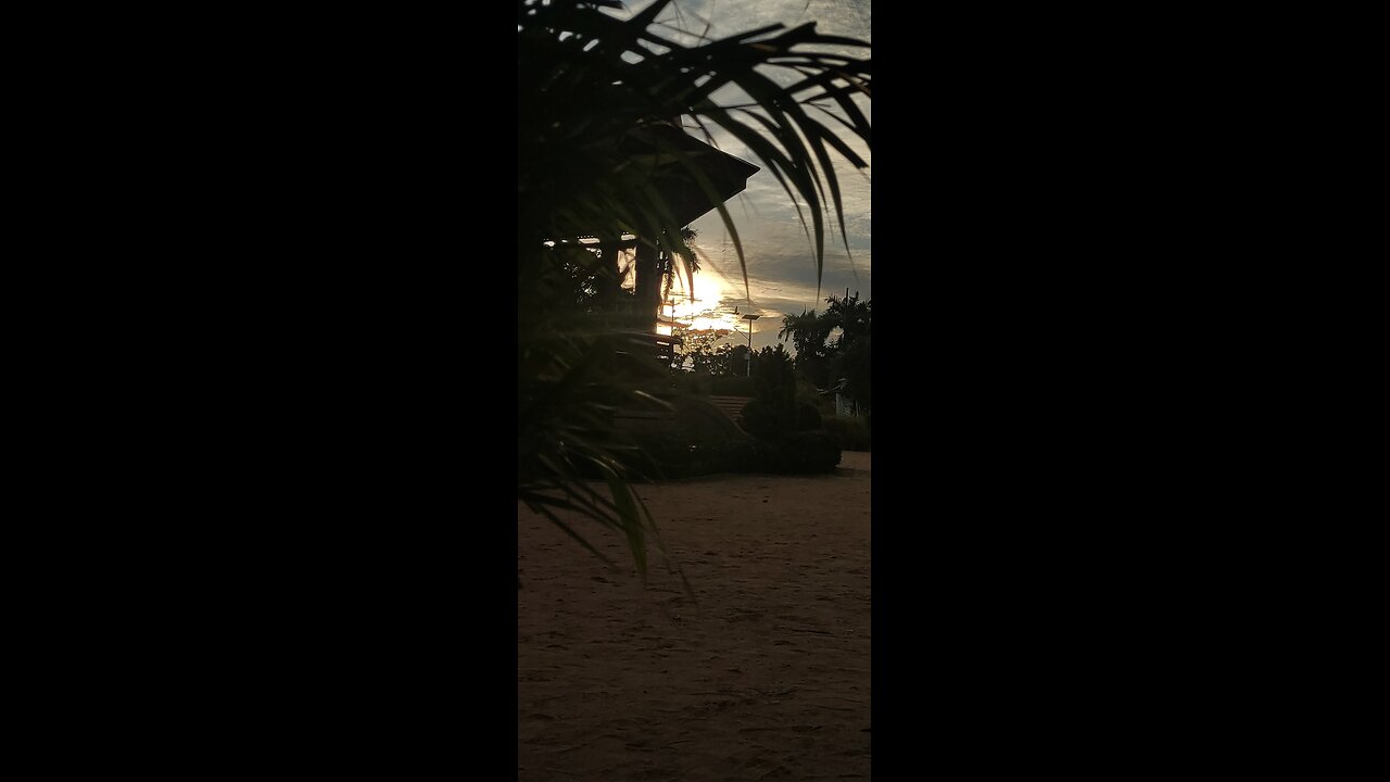 Live evening sunset from india