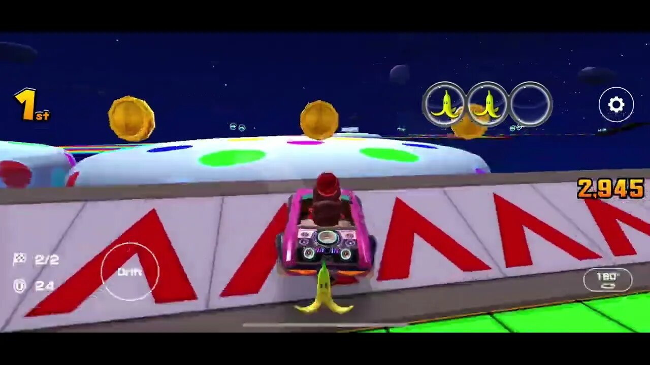 Mario Kart Tour - RMX Rainbow Road 2 Gameplay