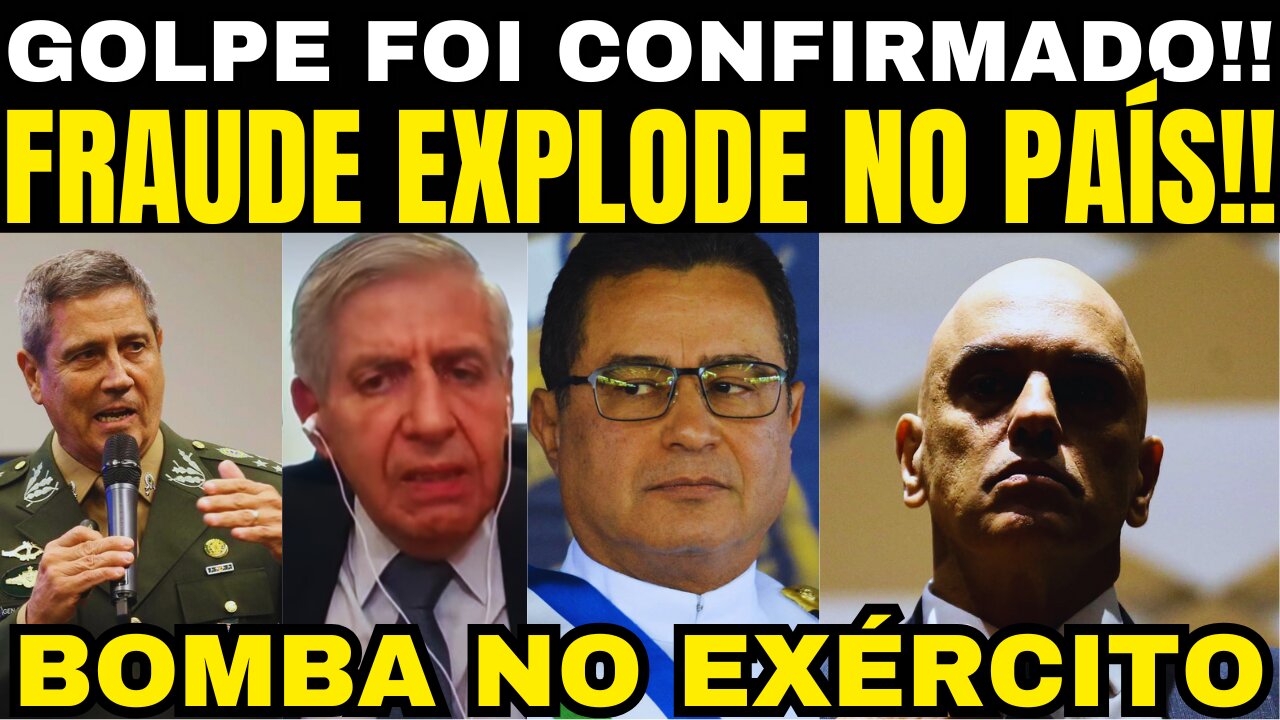 🚨urgente!! DEMISSÃO DO CARGO!! BOMBA EXPLODE NO EXÉRCITO! DECISÃO TOMADA