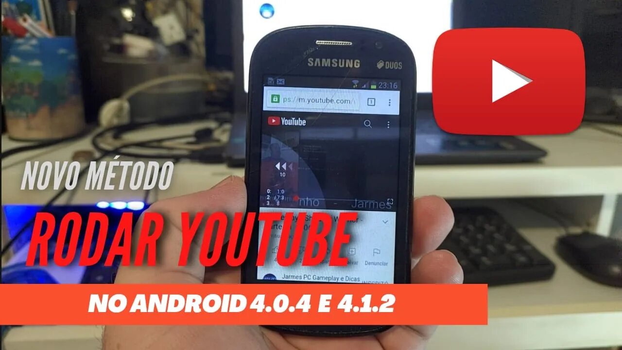 GARANTIDO!!, COMO RODAR O YOUTUBE NO ANDROID 4.0.4 E 4.1.2 [Método 2021] #Dicas