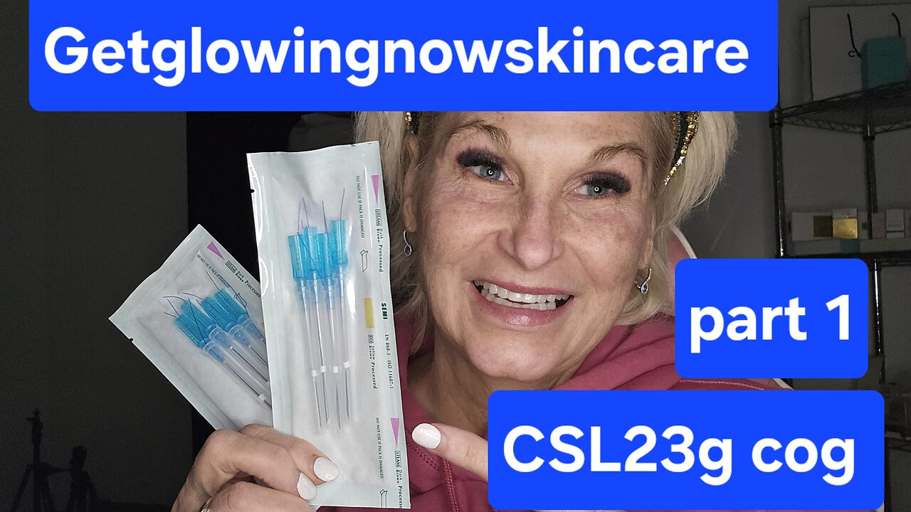 CSL23g cog Getglowingnowskincare.com DIY55 pdo lifting thread