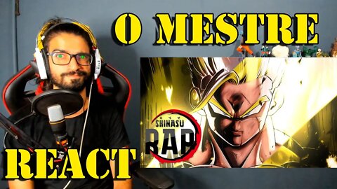 REACT - Rap do Mirai Gohan (Dragon Ball Z) - SALVAREMOS O FUTURO |Feat: Yuzodeen |Shinasugawa 10