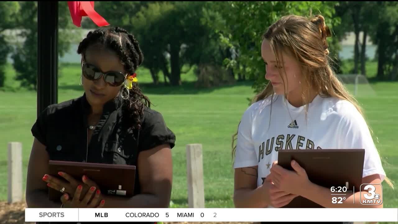 Former Papio pitchers Bahl, James honored with street names at softball complex