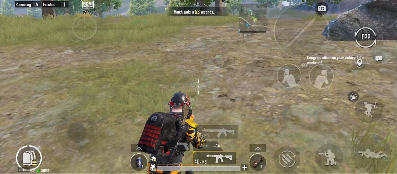 my victory in pubg 😂