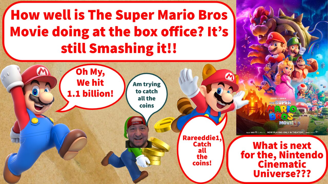 How well is The Super Mario Bros Movie doing at the box office? It’s still Smashing it!!