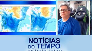 Meteorologia indica chuvas leves no Sul e geadas pela região
