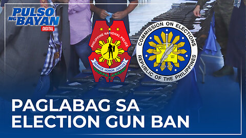 Halos 2,000 indibidwal, inaresto ng PNP dahil sa paglabag sa Election gun ban