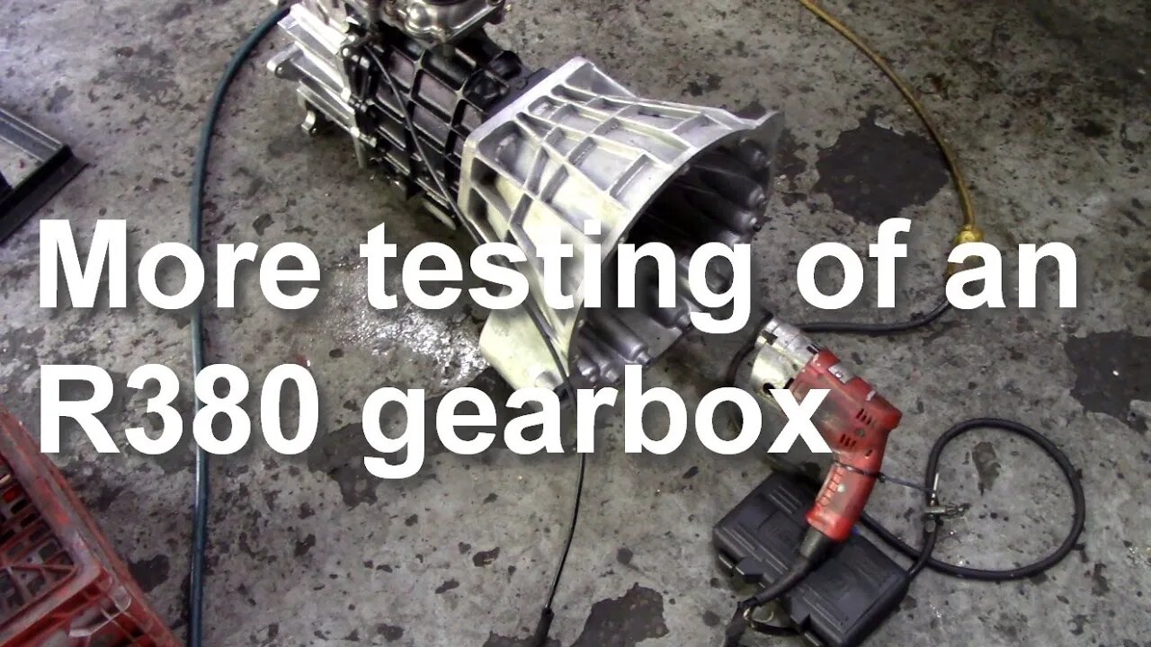 Testing an R380 for leaks prior to fitting