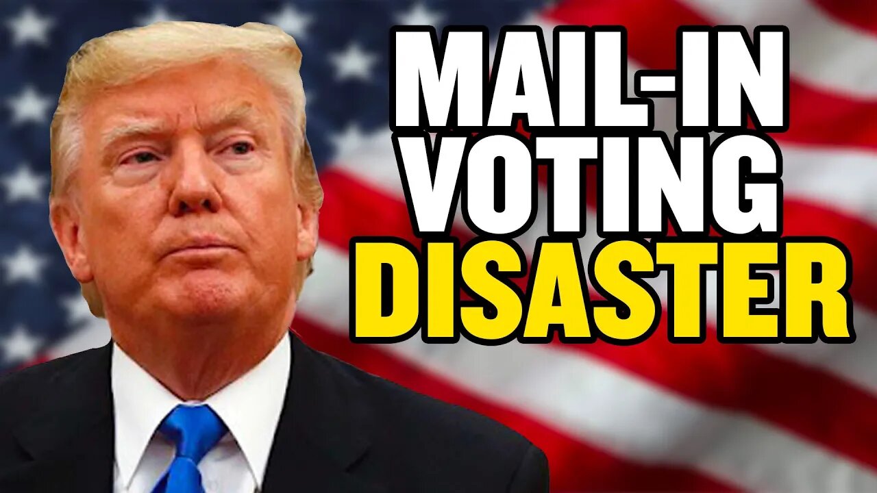 Trump ATTACKS USPS and Mail In Voting