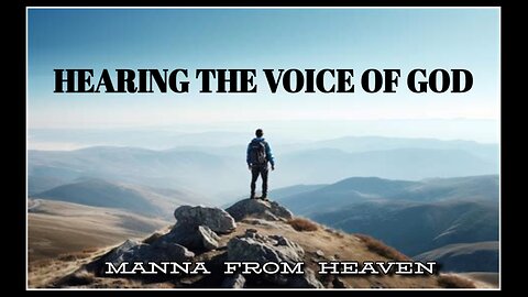 HEARING THE VOICE OF GOD