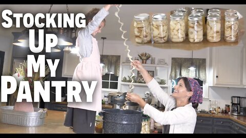 Stocking Up My Pantry With Canned Foods! | Prepping For The Fall | Prepping Like Grandma | EP 61