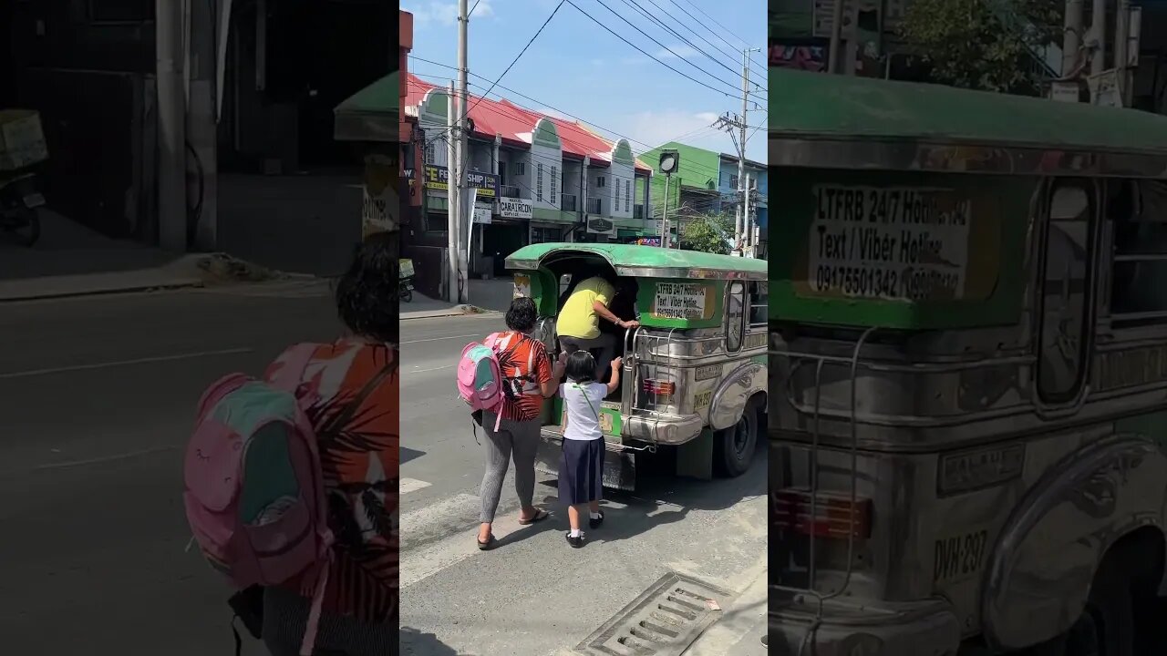 Jeepney Takes Riders #shorts #short #viral #shortvideo #shortsvideo #philippines