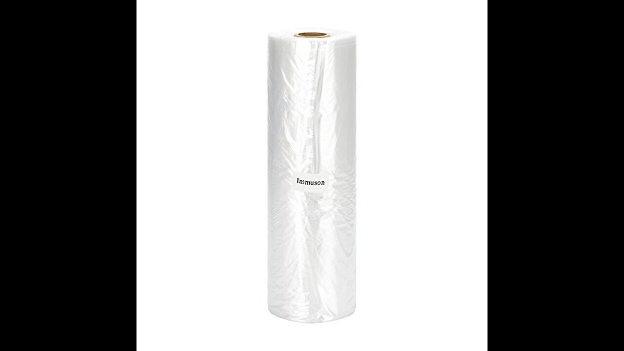 14" X 20" Plastic Produce Bag on a Roll, Clear Food Storage Bags for Bread Fruits Vegetable, 35...