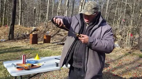 Cleaning 1851 Colt - black powder Cap and Ball Revolver