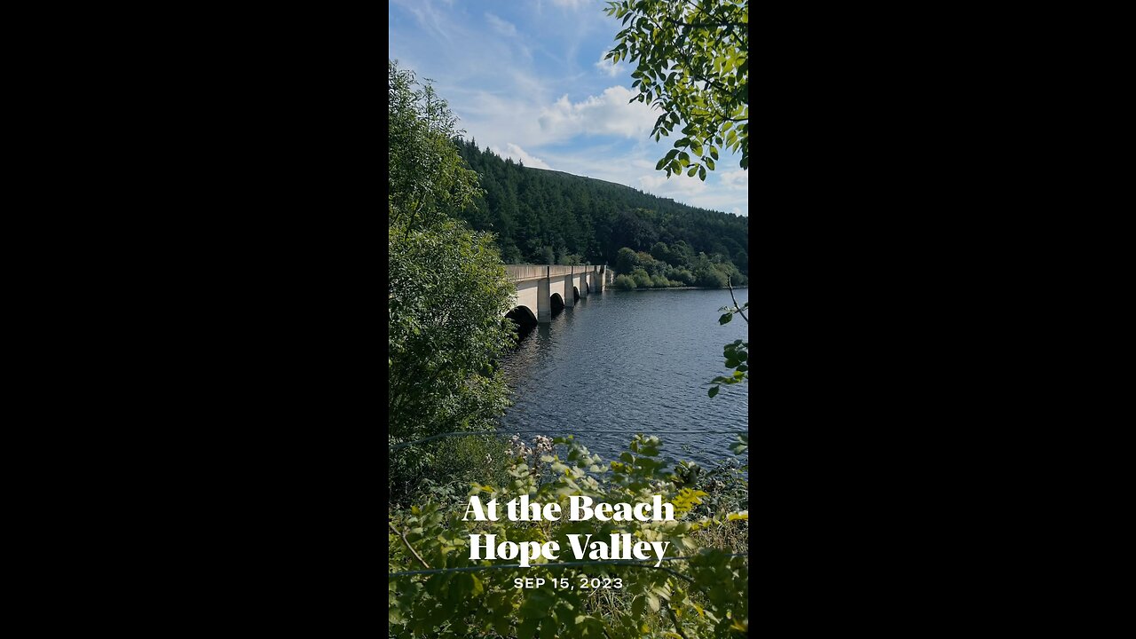 At the beach, Hope valley