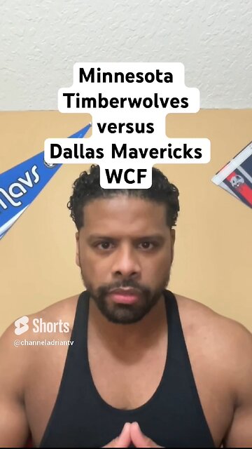 Minnesota Timberwolves versus Dallas Mavericks WCF #shorts #nba #nbaplayoffs #basketballshorts