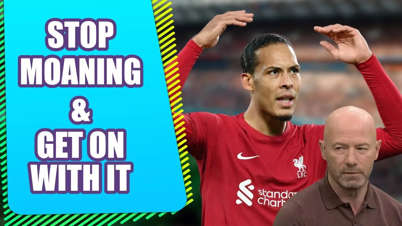 Shearer SLAMS Liverpool Captain Van Dijk