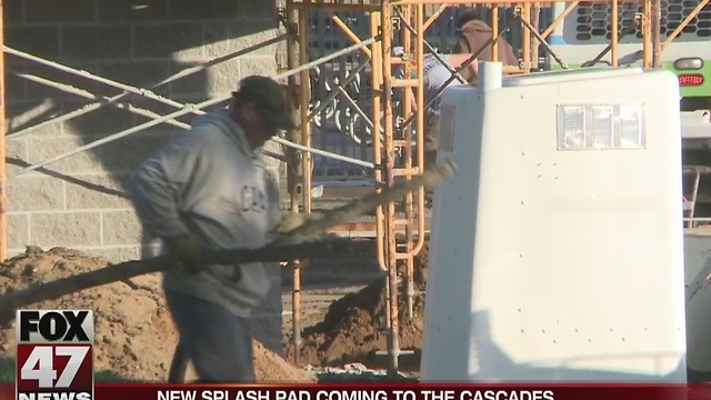 New splash pad coming to the Cascades