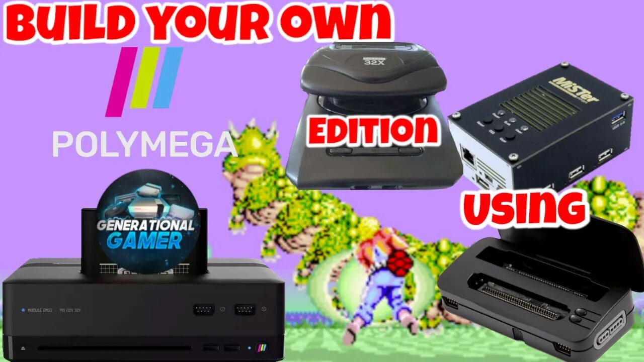 Build Your Own Polymega with MiSTer FPGA and Use Your Own Sega 32x Cartridges