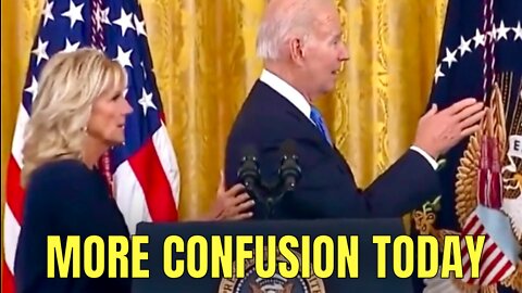 Even Jill can’t Save Joe from his daily post-Speech CONFUSION 🤦‍♂️