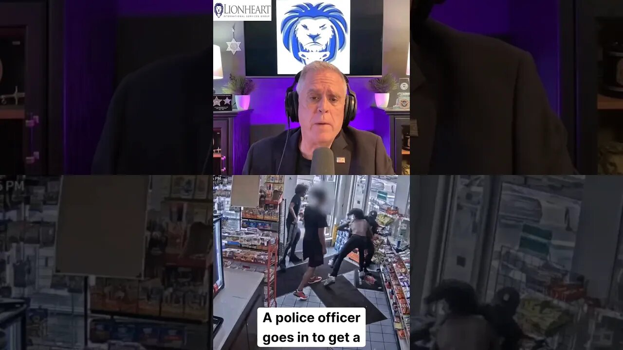 The Storm is Here!!! They tried to take the police officer gun in the middle of the day! #police
