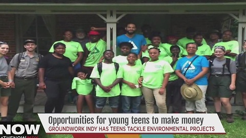 Groundwork Indy offers opportunities for teens to learn and earn while keeping them off the streets